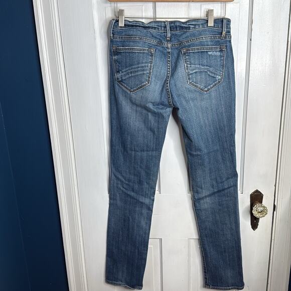 Driftwood Audrey Classic Fit Distressed Denim 31” Jeans W1623 Sz 27 - Picture 5 of 9